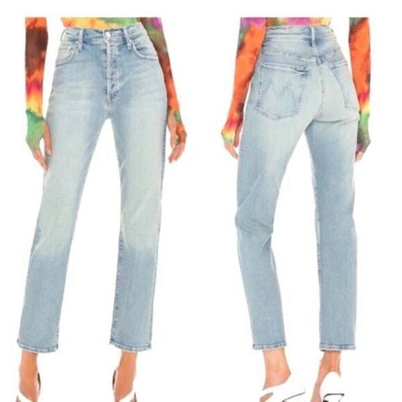 MOTHER High Waisted Hiker Hover Jeans in Innerspace Sz 31 - Picture 1 of 7
